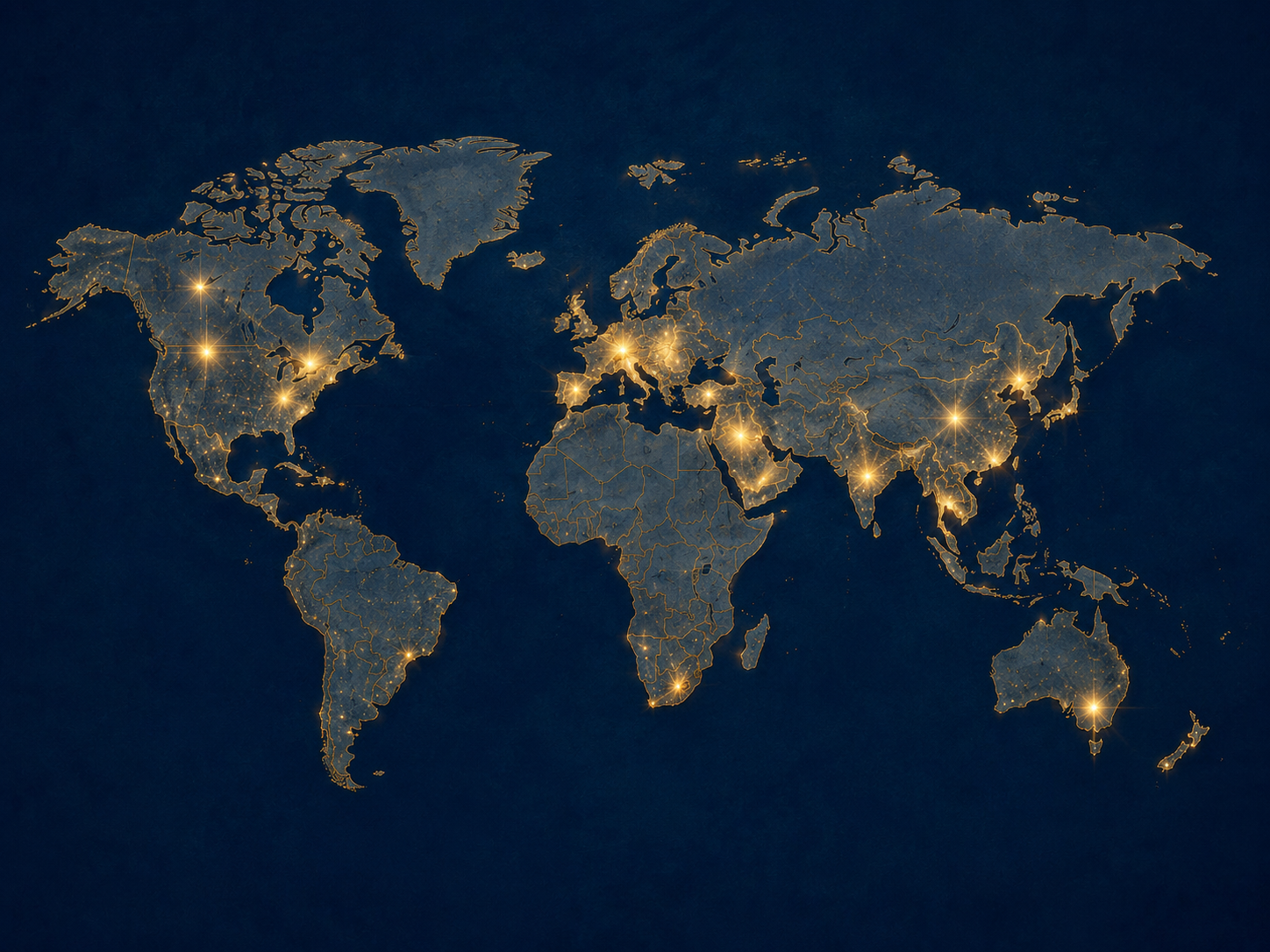 Countries of compassion map
